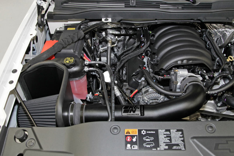 Chevrolet Suburban Performance Air Intake - K&N Engineering - Blackhawk Induction - Black - 2015